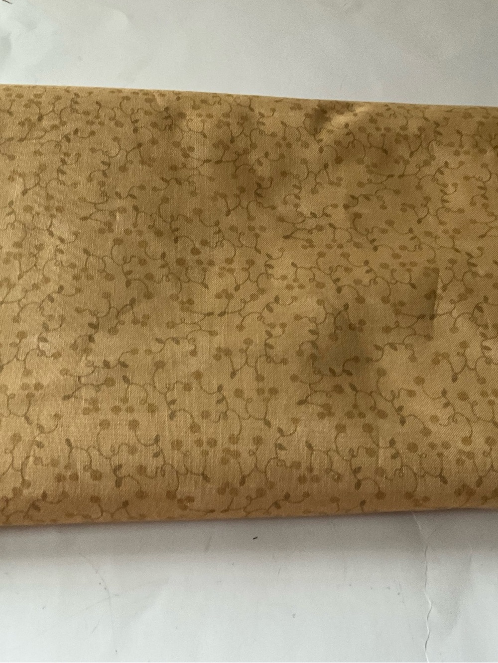 Quilt sewing Moda Fall Frolic Abstract Beige Brown Cotton Fabric Remnant 3 Yds